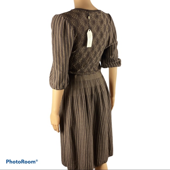 Studio M terra wood knit dress NWT size large - Picture 5 of 8